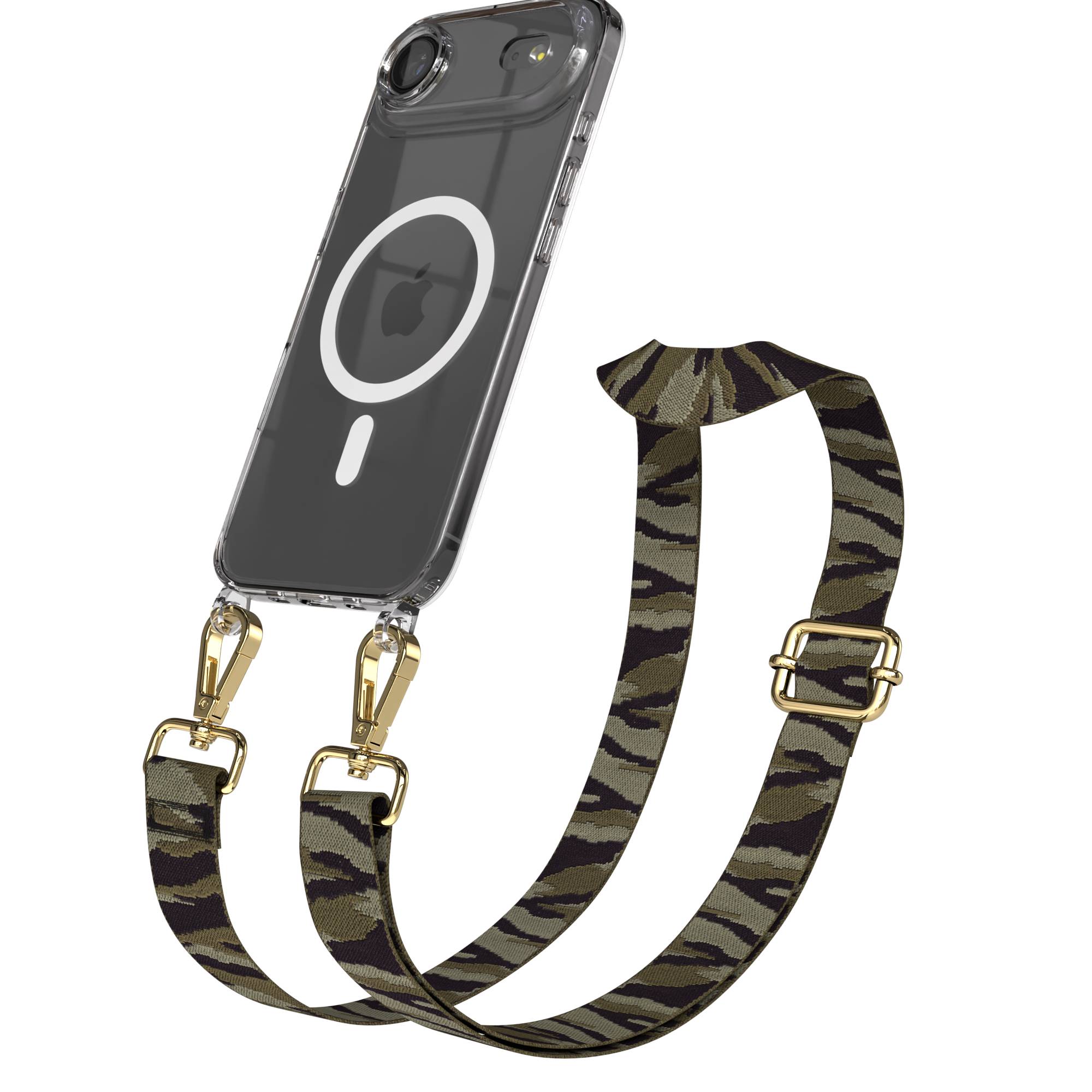 iPhone Air MagSafe Handykette mit Boho Band verstellbar 