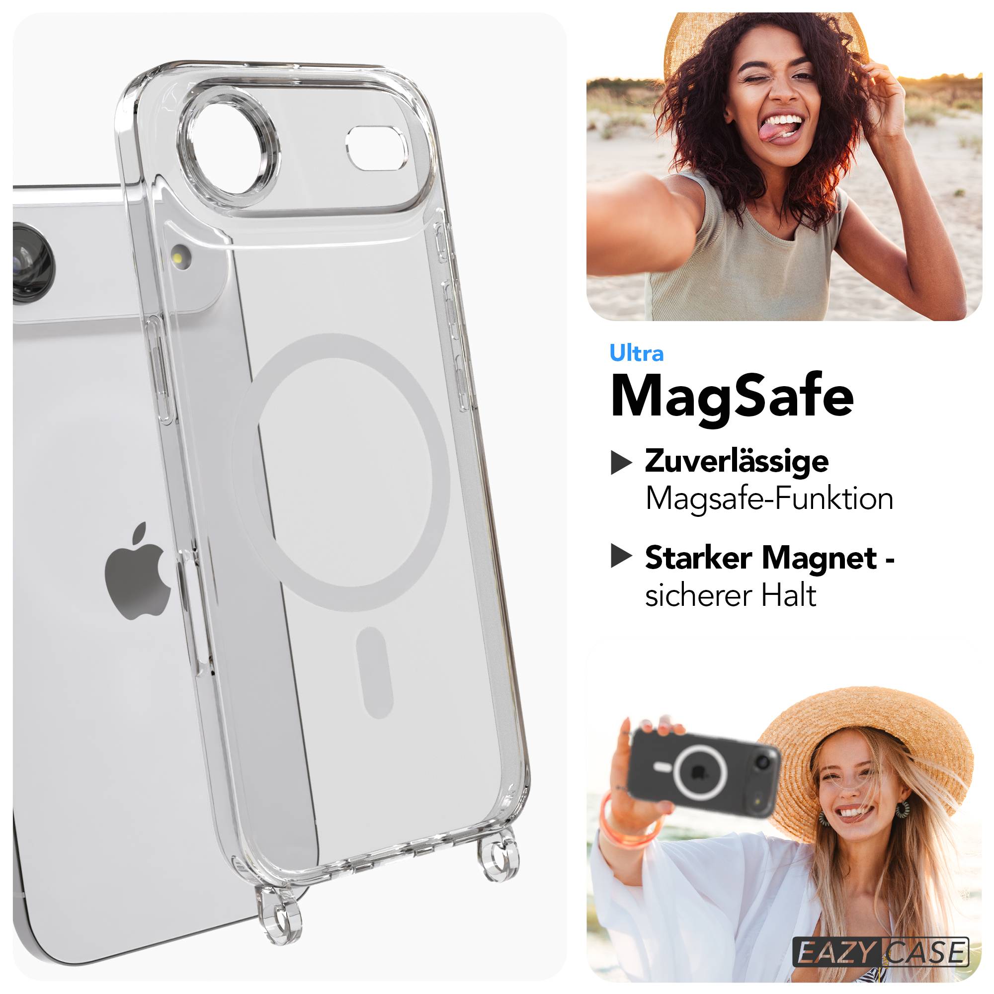 iPhone Air MagSafe Handykette mit Boho Band verstellbar 