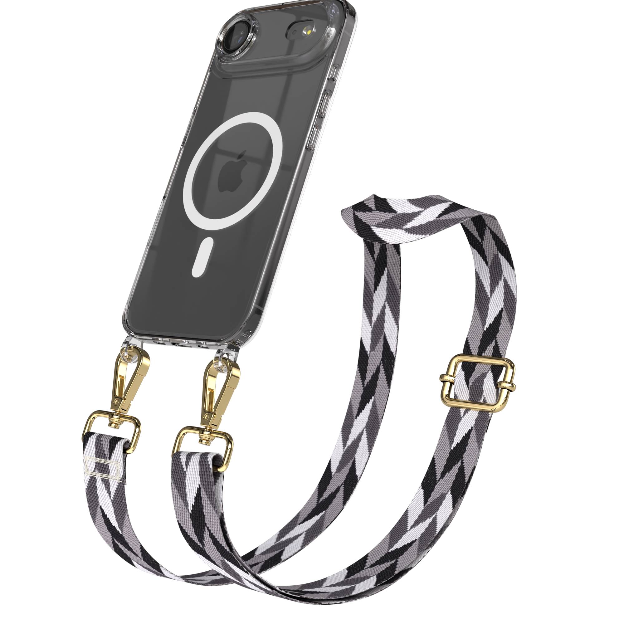 iPhone Air MagSafe Handykette mit Boho Band verstellbar 