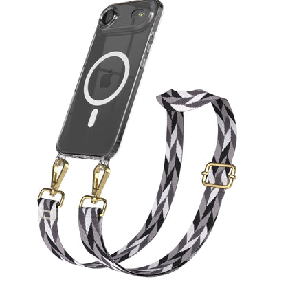 iPhone Air MagSafe Handykette mit Boho Band verstellbar 