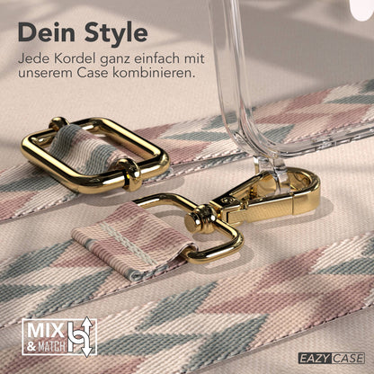 iPhone Air MagSafe Handykette mit Boho Band verstellbar 