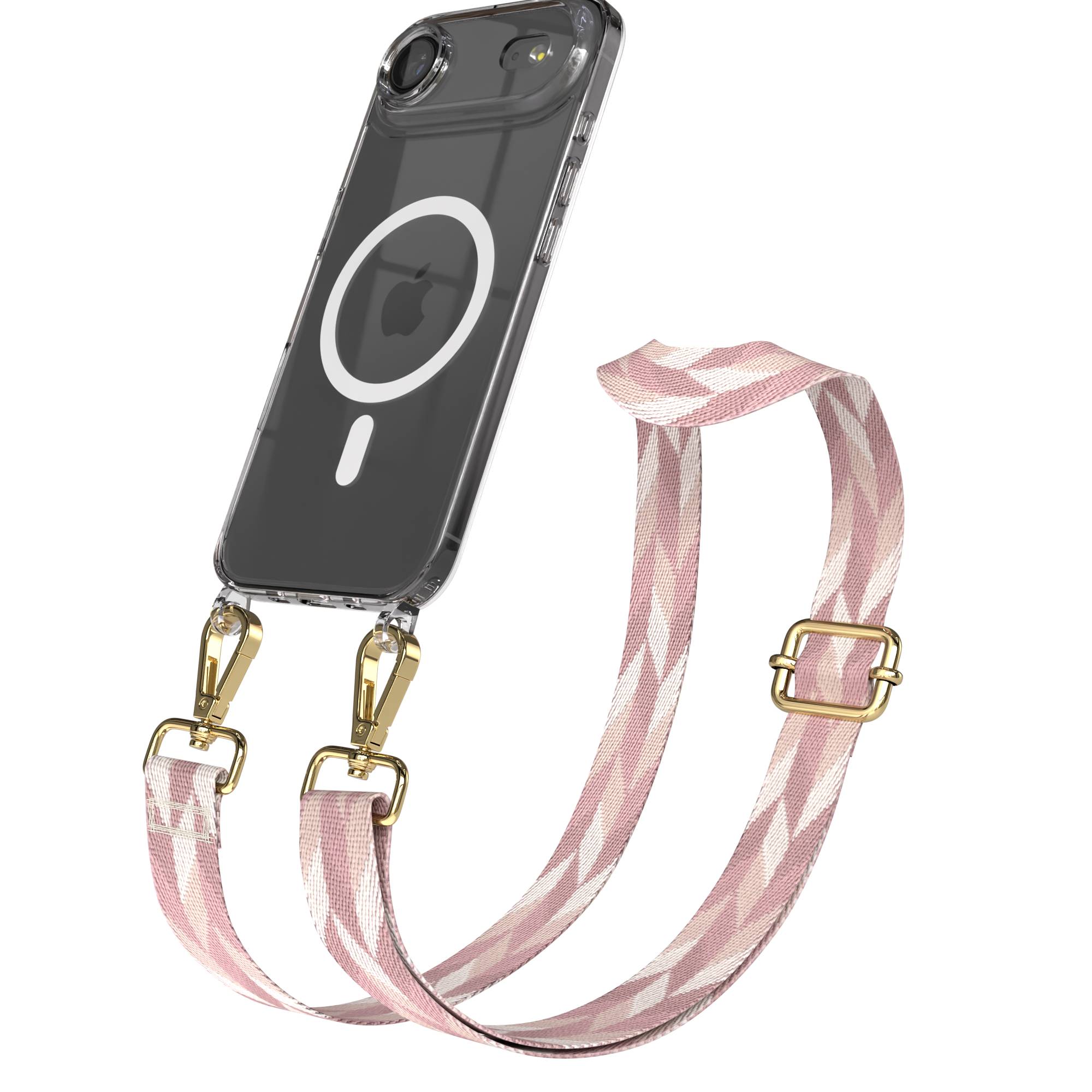 iPhone Air MagSafe Handykette mit Boho Band verstellbar 