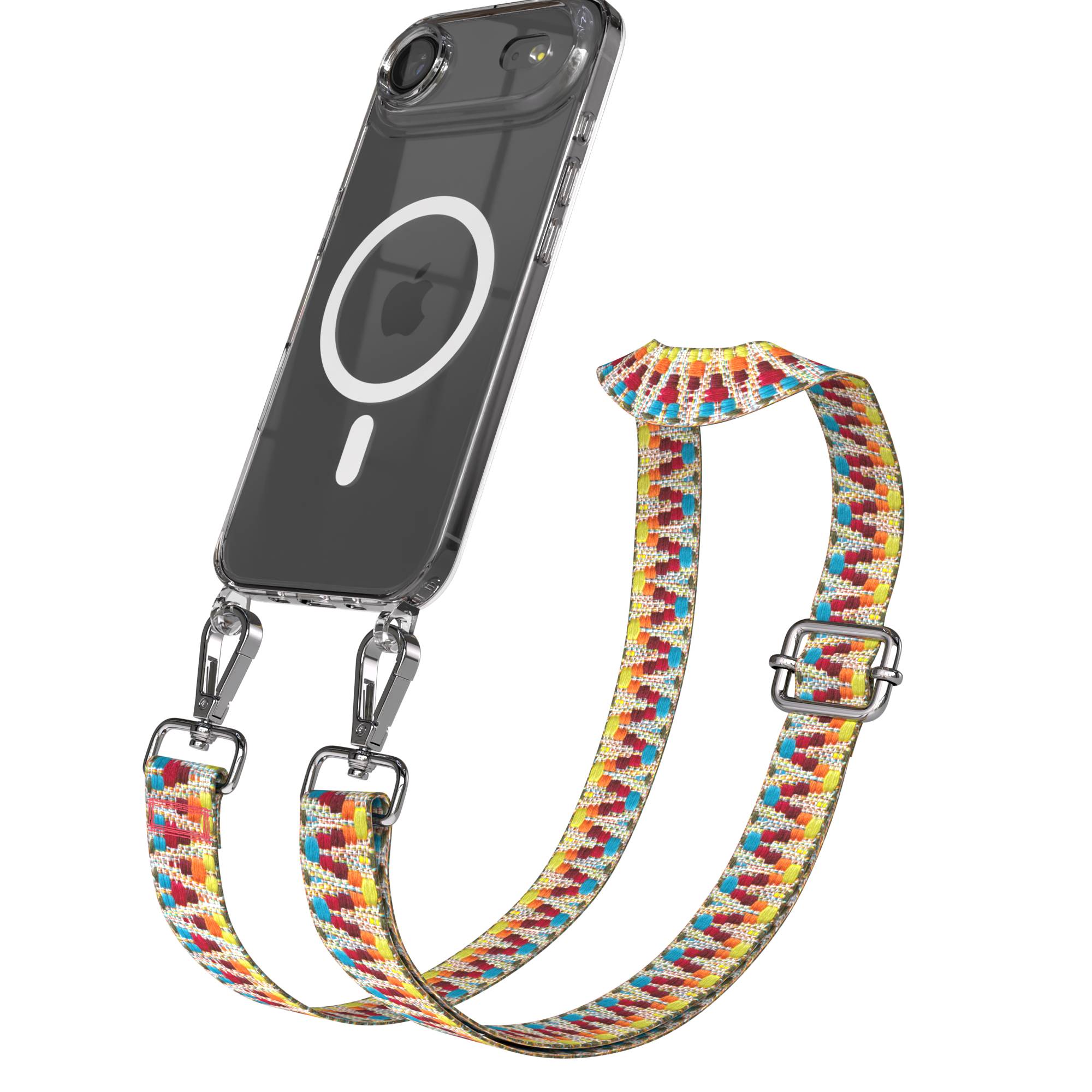 iPhone Air MagSafe Handykette mit Boho Band verstellbar 