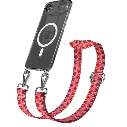 iPhone Air MagSafe Handykette mit Boho Band verstellbar 
