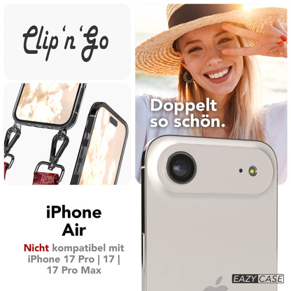 iPhone Air MagSafe Handykette mit Boho Band verstellbar 