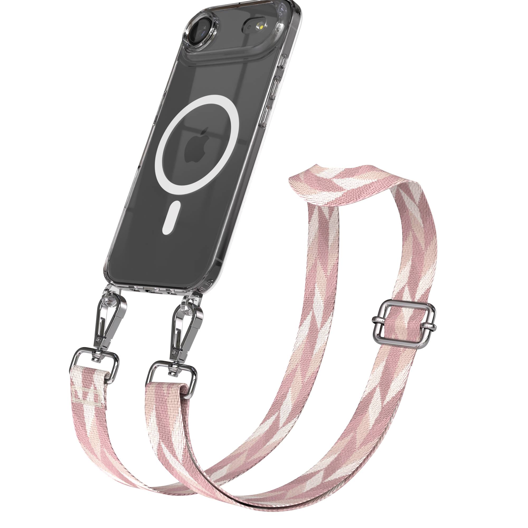 iPhone Air MagSafe Handykette mit Boho Band verstellbar 