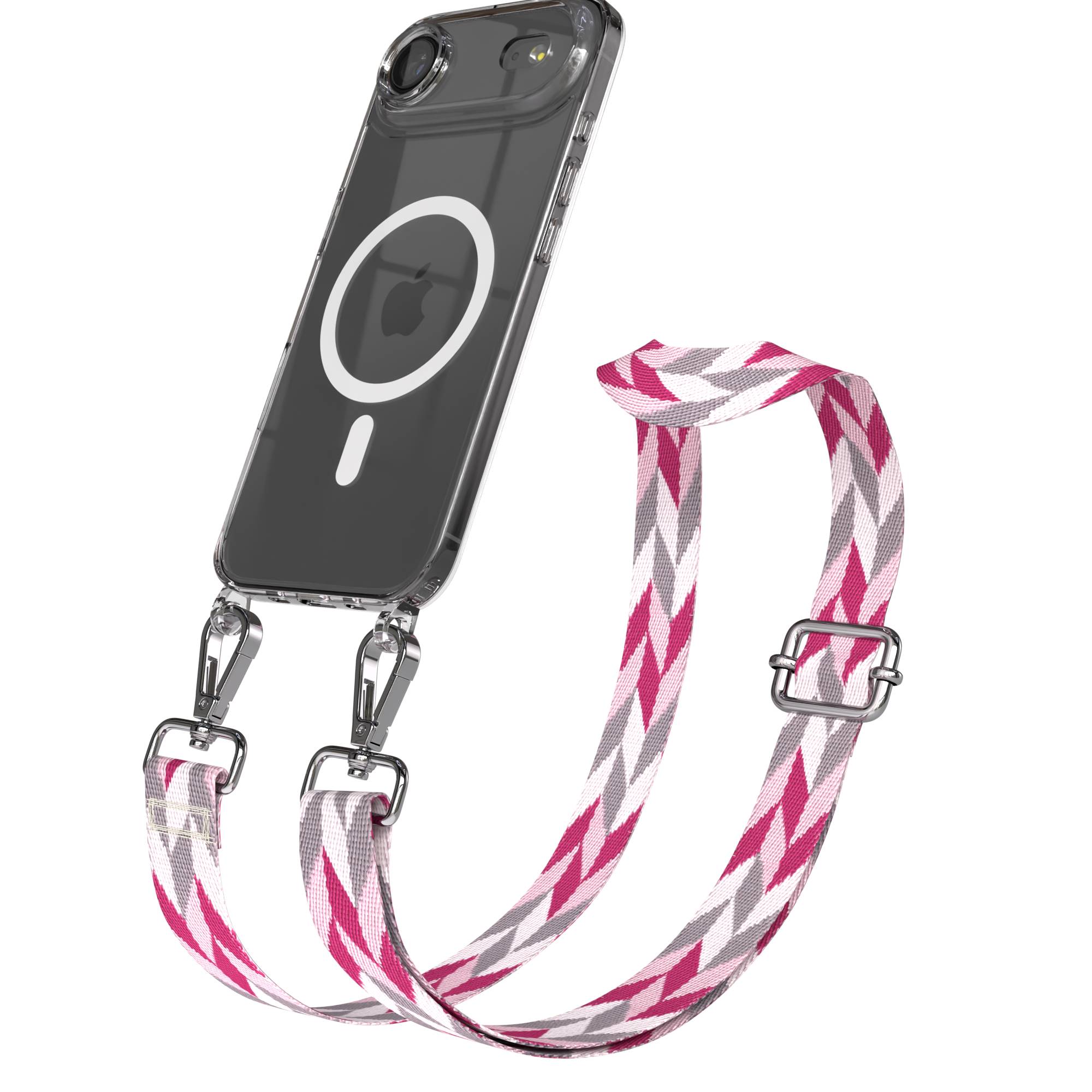 iPhone Air MagSafe Handykette mit Boho Band verstellbar 