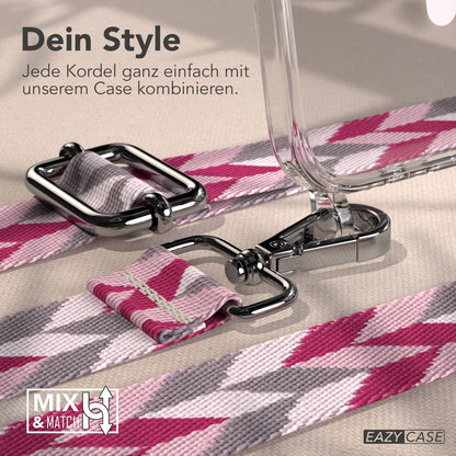 iPhone Air MagSafe Handykette mit Boho Band verstellbar 