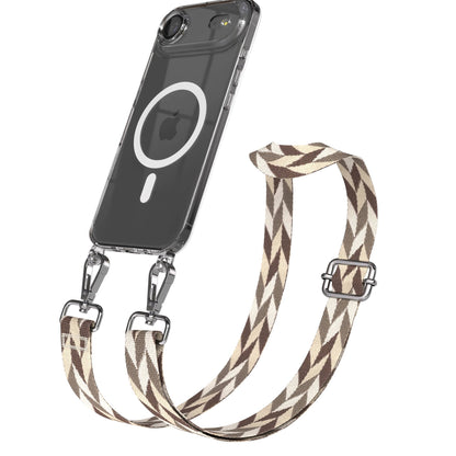 iPhone Air MagSafe Handykette mit Boho Band verstellbar 