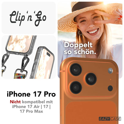 iPhone 17 Pro MagSafe Handykette mit verstellbarem Boho Band Tragekette 