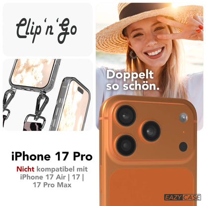 iPhone 17 Pro MagSafe Handykette mit verstellbarem Boho Band Tragekette 