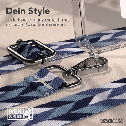 iPhone 17 Pro MagSafe Handykette mit verstellbarem Boho Band Tragekette 