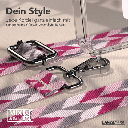 iPhone 17 Pro MagSafe Handykette mit verstellbarem Boho Band Tragekette 