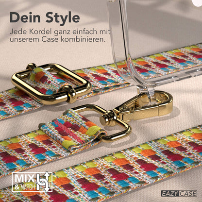 iPhone 17 Pro Max Handykette mit MagSafe und verstellbarem Boho Band 