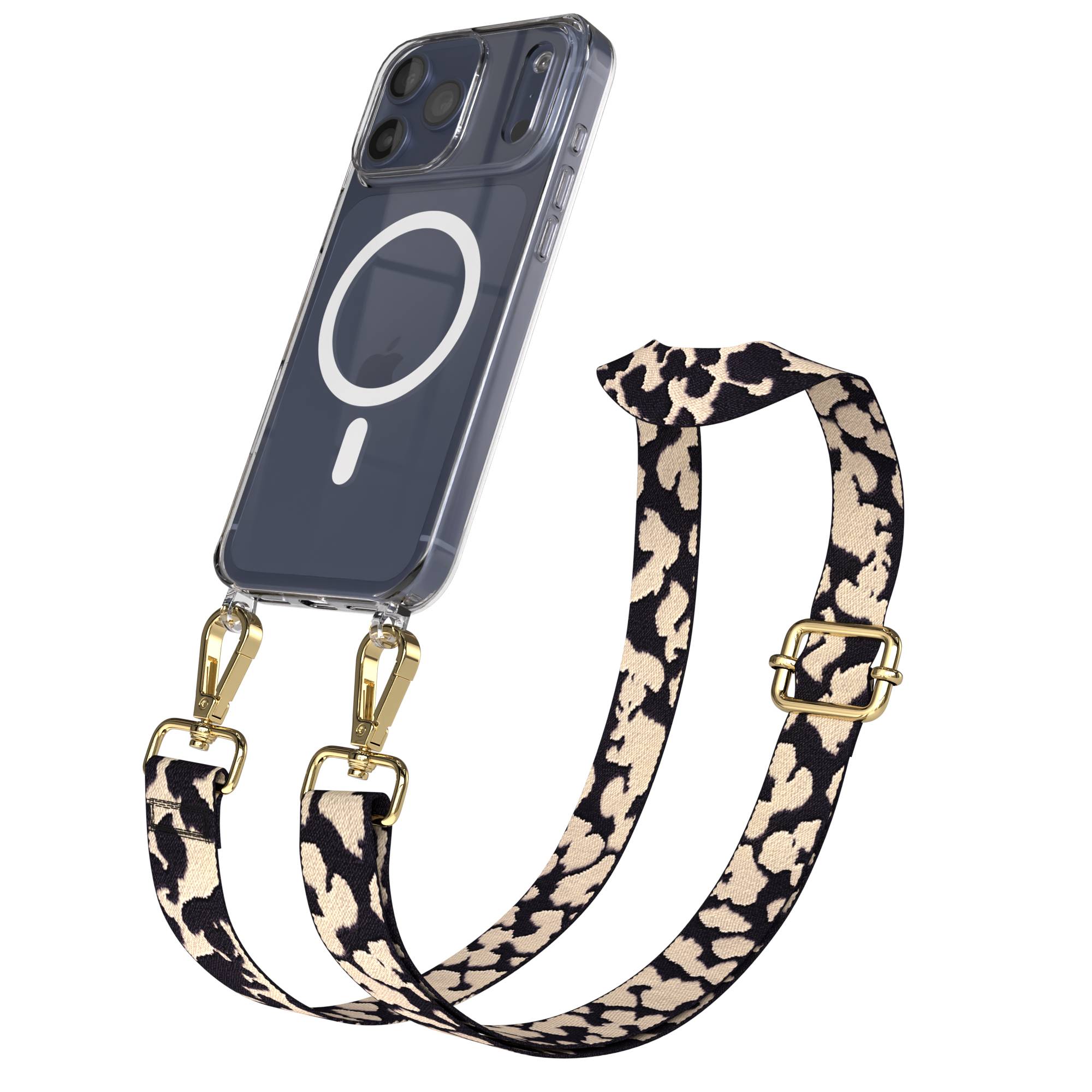 iPhone 17 Pro Max Handykette mit MagSafe und verstellbarem Boho Band 