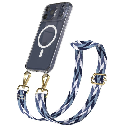 iPhone 17 Pro Max Handykette mit MagSafe und verstellbarem Boho Band 