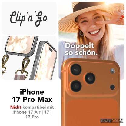 iPhone 17 Pro Max Handykette mit MagSafe und verstellbarem Boho Band 