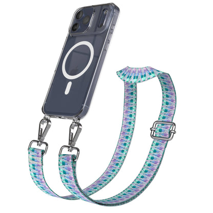 iPhone 17 Pro Max Handykette mit MagSafe und verstellbarem Boho Band 