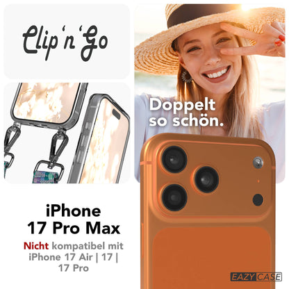 iPhone 17 Pro Max Handykette mit MagSafe und verstellbarem Boho Band 