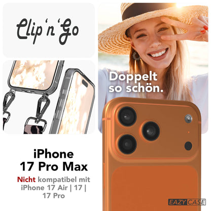 iPhone 17 Pro Max Handykette mit MagSafe und verstellbarem Boho Band 