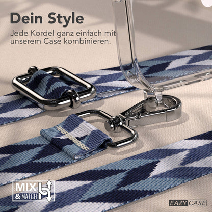 iPhone 17 Pro Max Handykette mit MagSafe und verstellbarem Boho Band 
