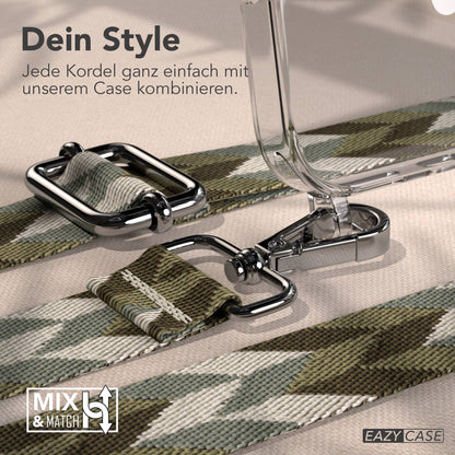 iPhone 17 Pro Max Handykette mit MagSafe und verstellbarem Boho Band 