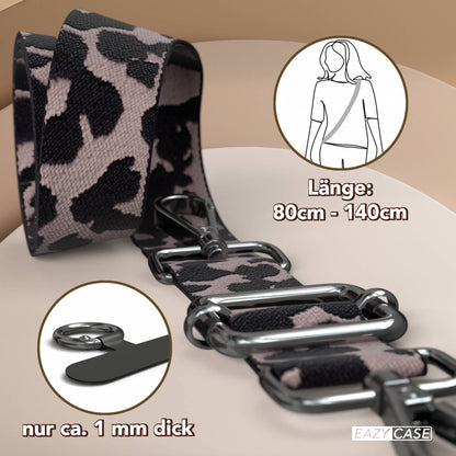 Universal Handykette mit verstellbarem Riemen und Karabinerhaken EAZY CASE 