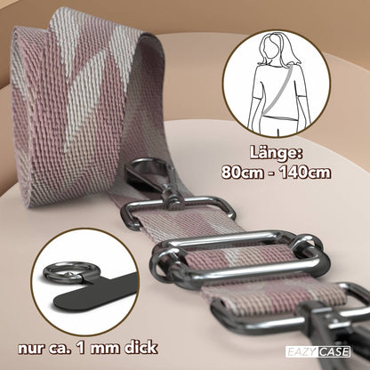 Universal Handykette mit verstellbarem Riemen und Karabinerhaken EAZY CASE 