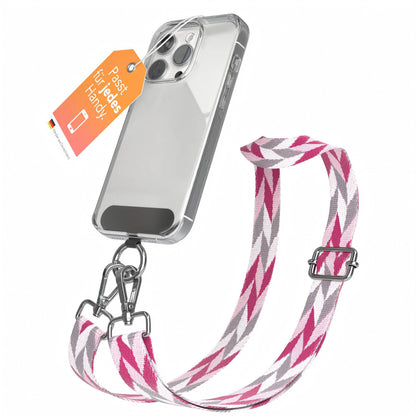Universal Handykette mit verstellbarem Riemen und Karabinerhaken EAZY CASE 