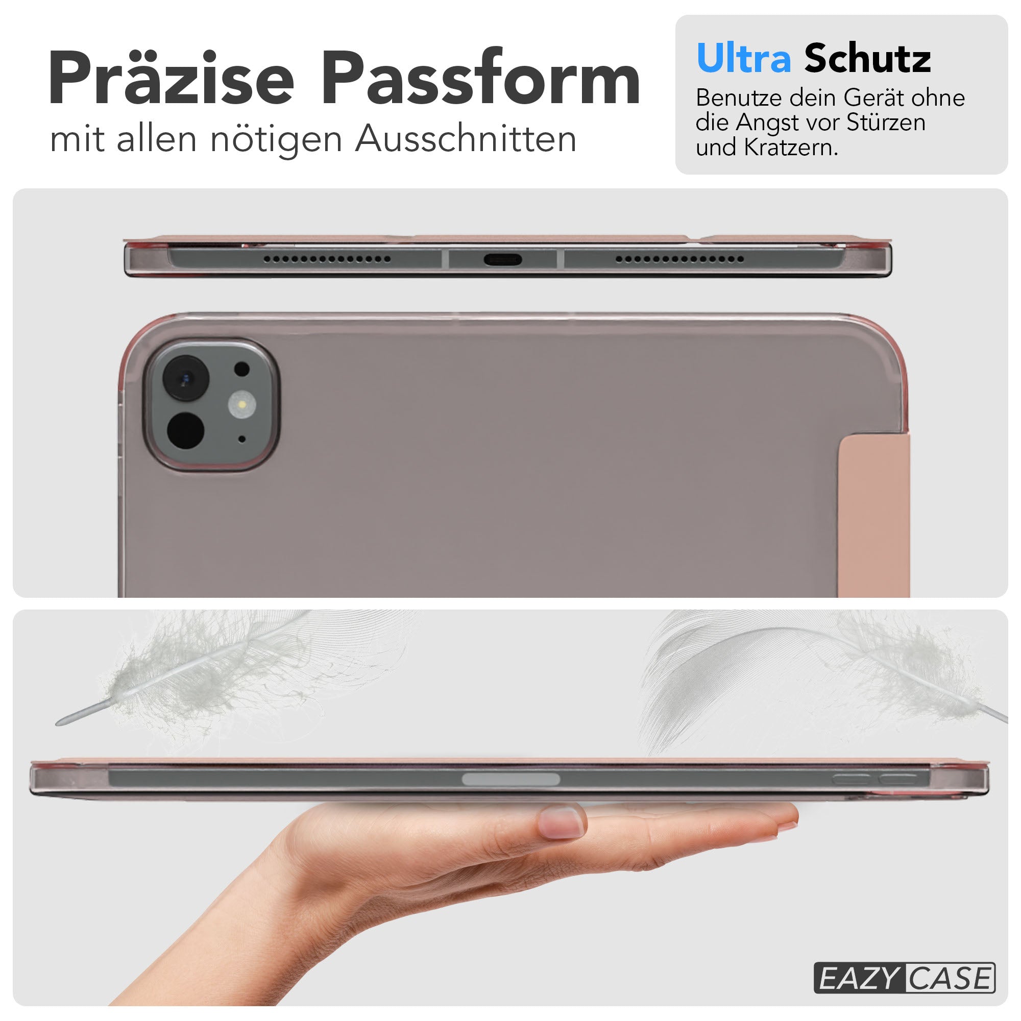 iPad Pro 11 Zoll 2025 Smartcase mit Aufstellfunktion von EAZY CASE 