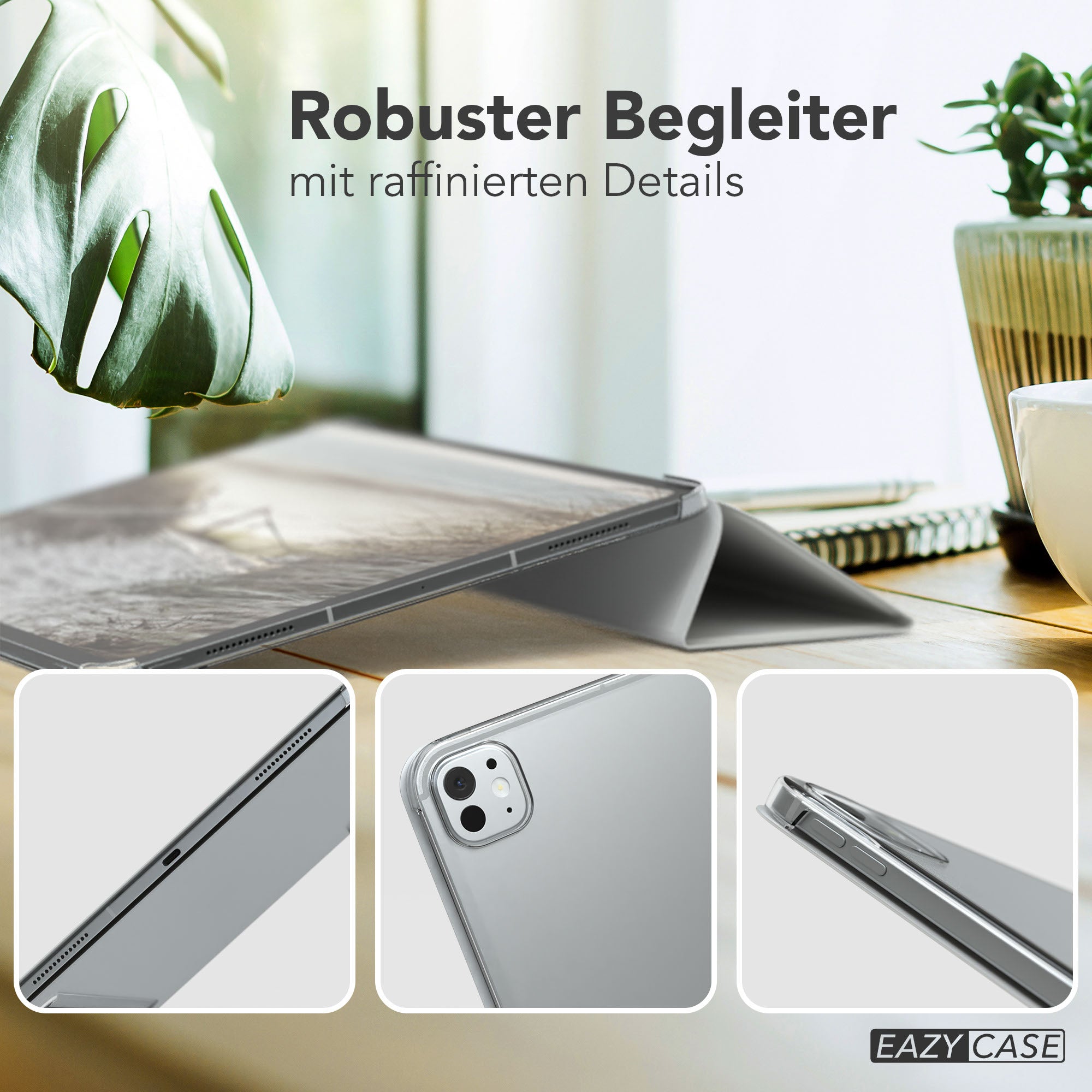 Apple iPad Pro 13 Zoll 2025 Tablethülle Smartcase mit Aufstellfunktion 