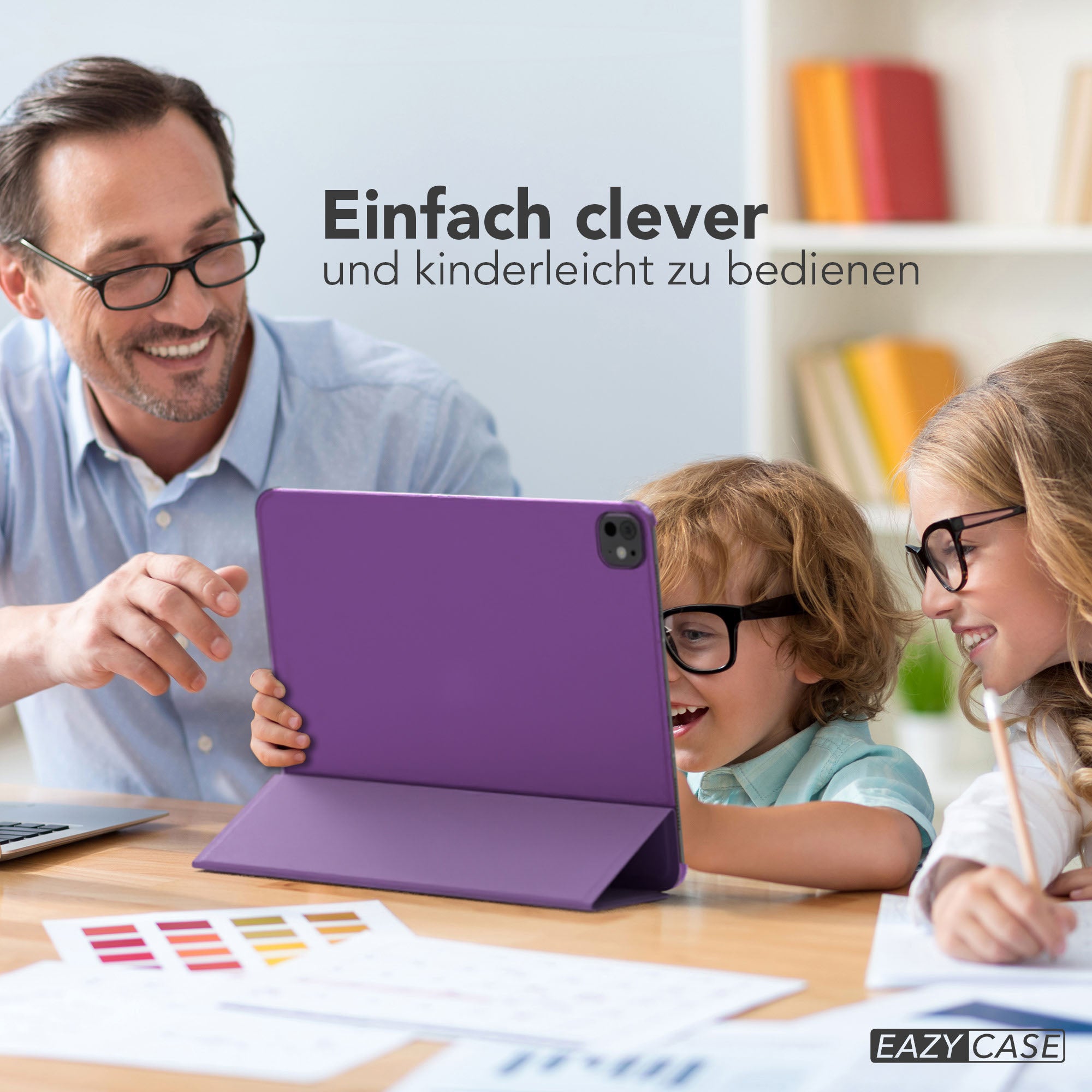 Apple iPad Pro 13 Zoll 2025 Tablethülle Smartcase mit Aufstellfunktion 