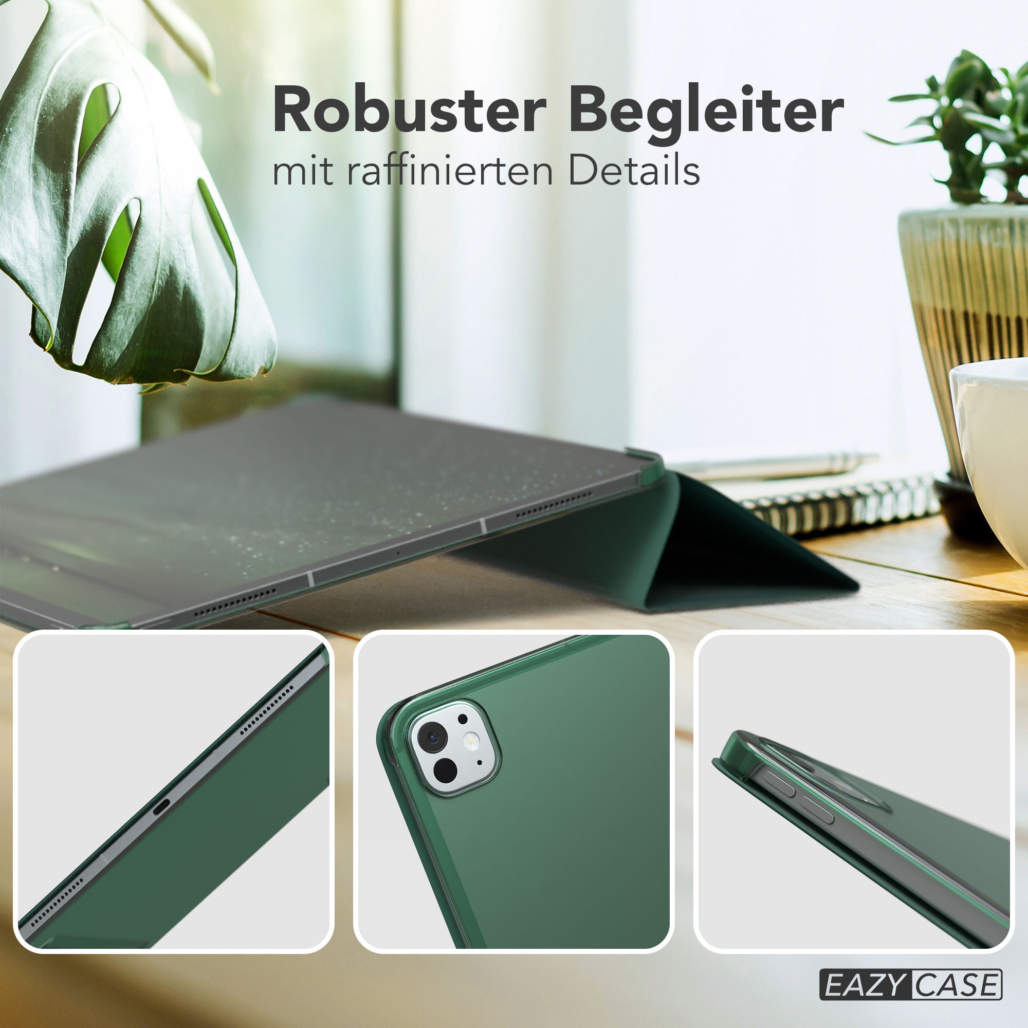 Apple iPad Pro 13 Zoll 2025 Tablethülle Smartcase mit Aufstellfunktion 