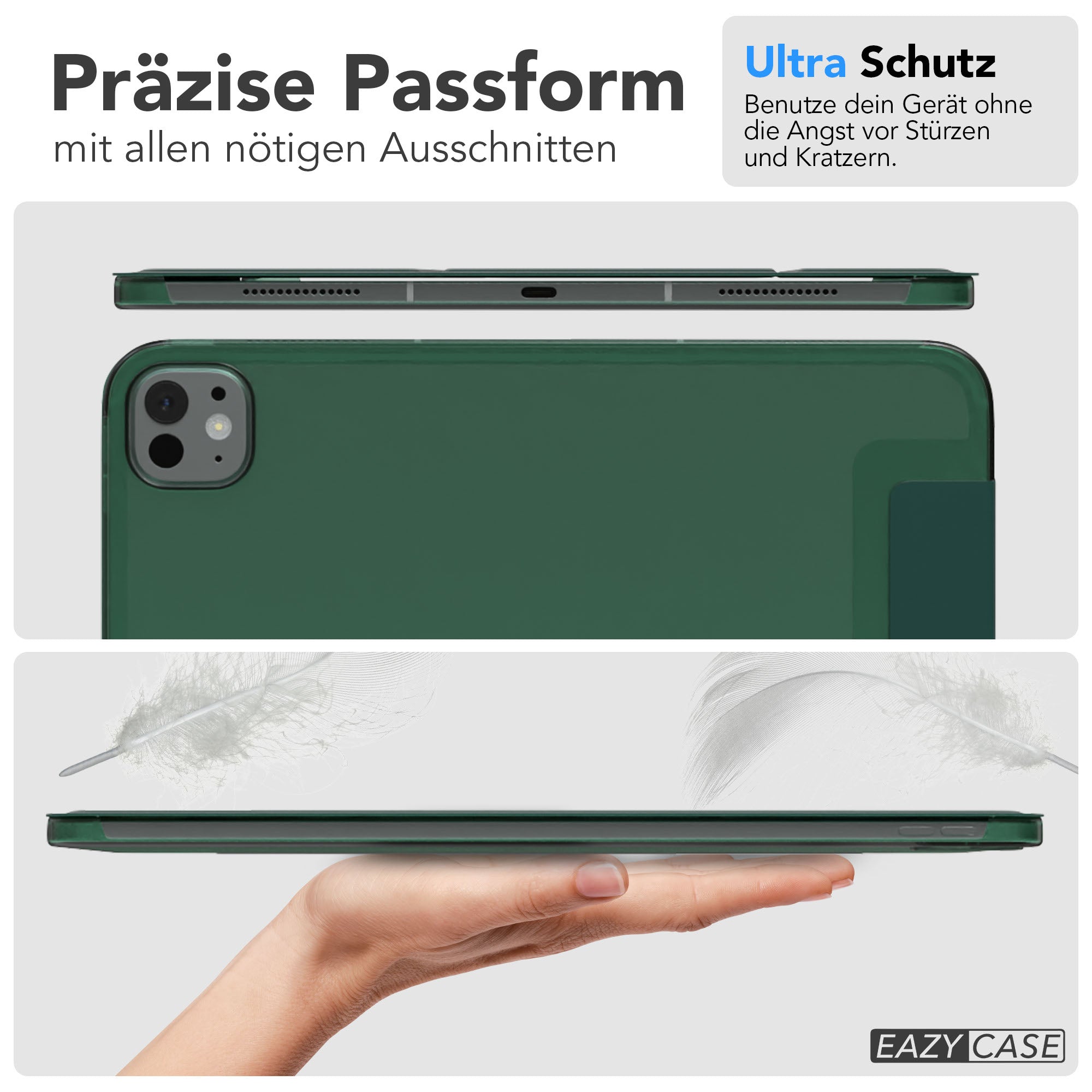 Apple iPad Pro 13 Zoll 2025 Tablethülle Smartcase mit Aufstellfunktion 