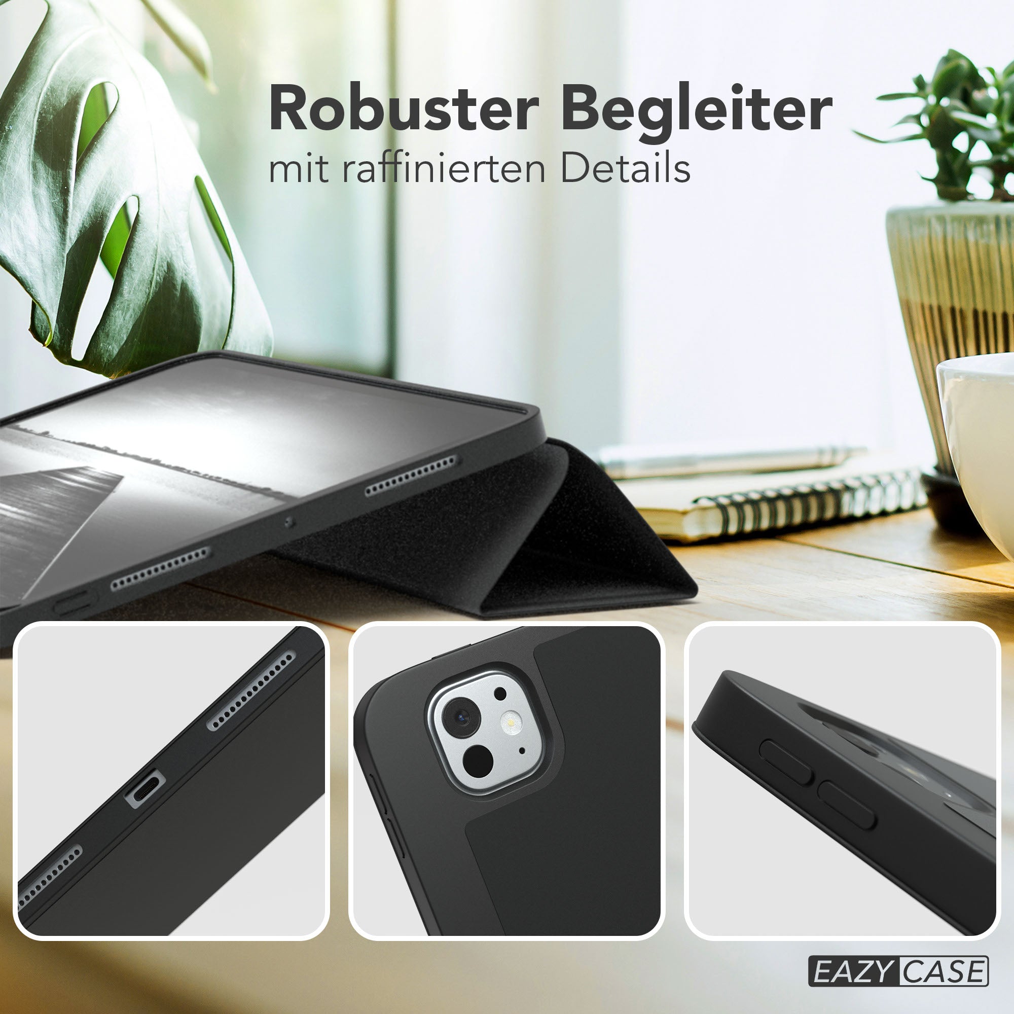 iPad Pro 11 Zoll Tablethülle mit Stifthalter Smartcase 