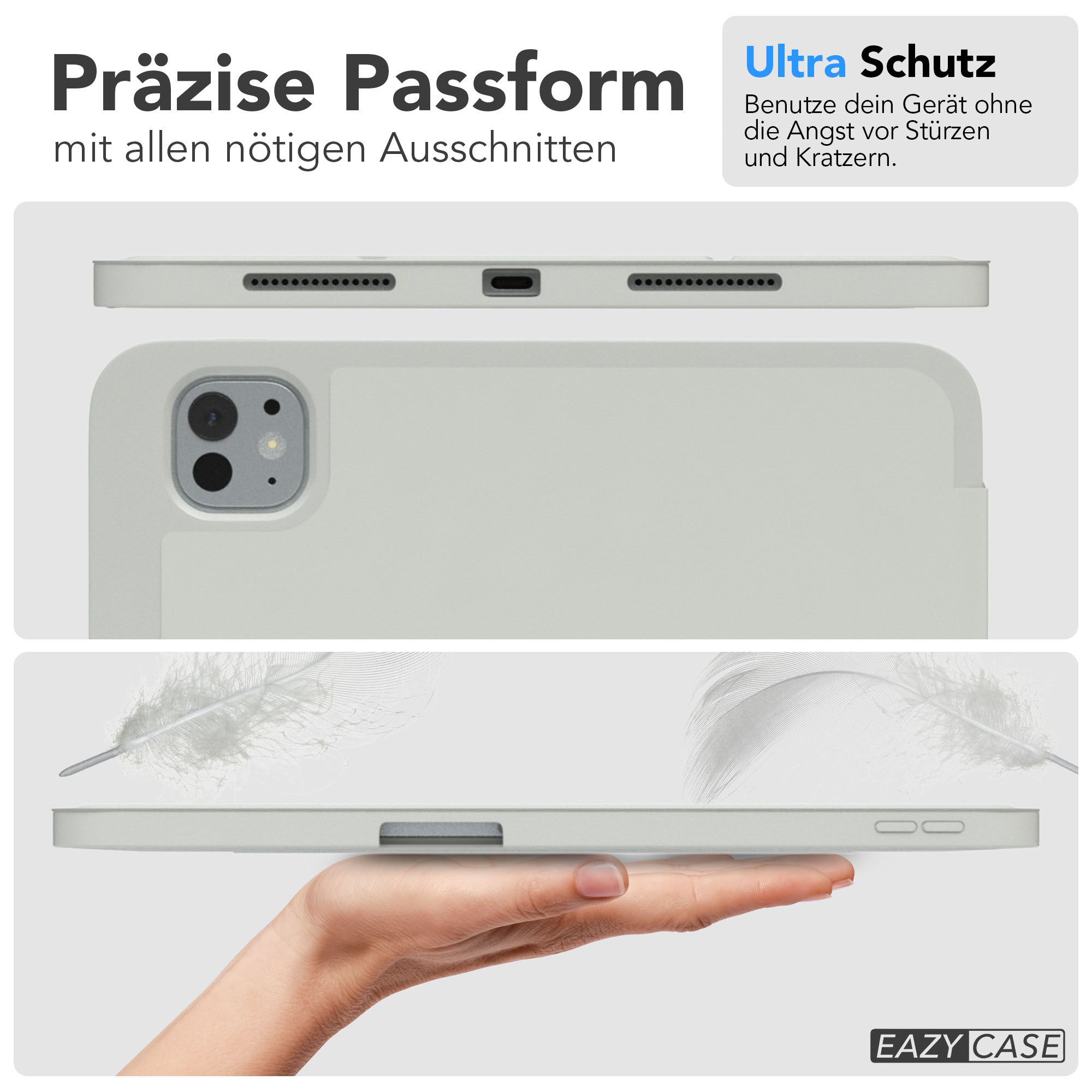 iPad Pro 11 Zoll Tablethülle mit Stifthalter Smartcase 