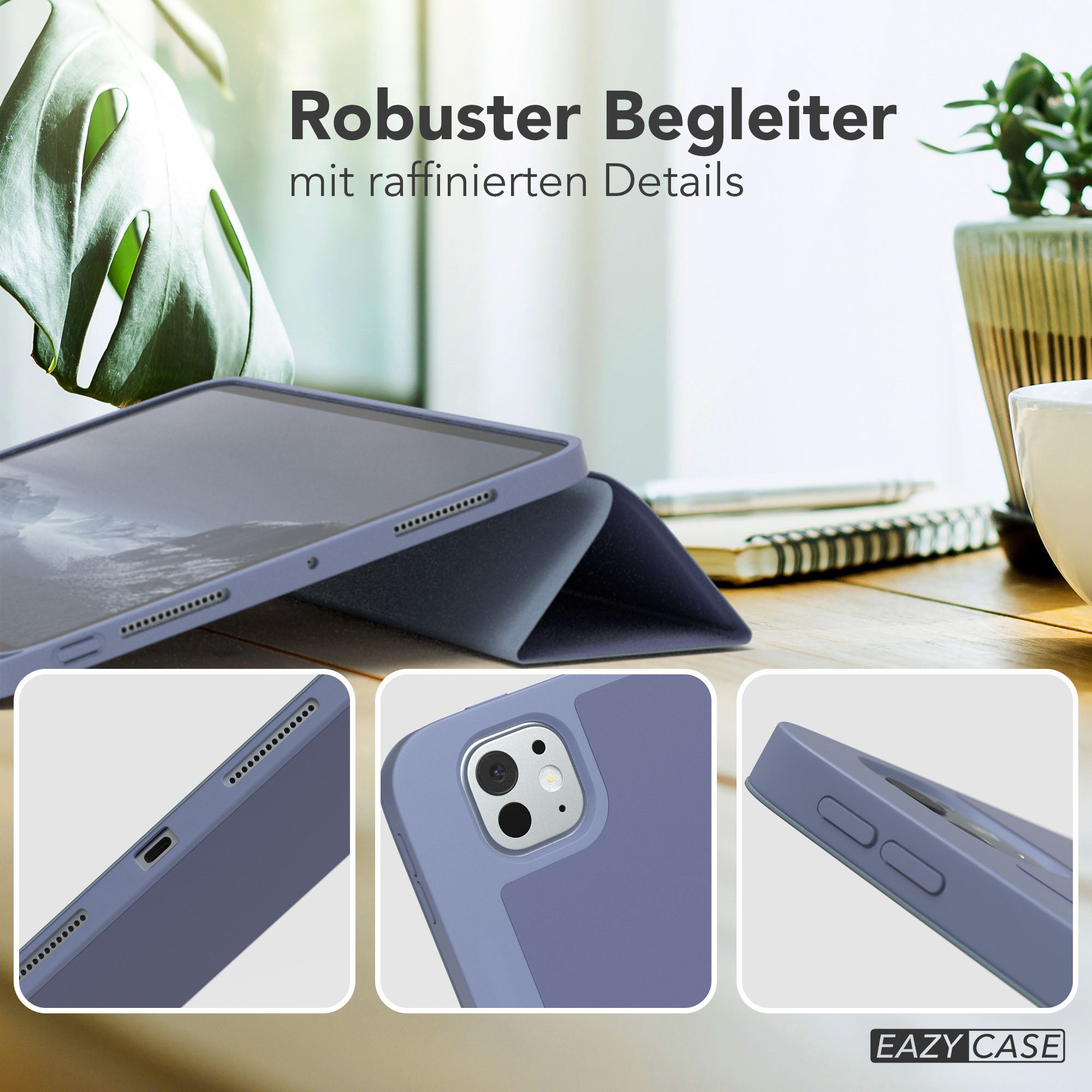 iPad Pro 11 Zoll Tablethülle mit Stifthalter Smartcase 