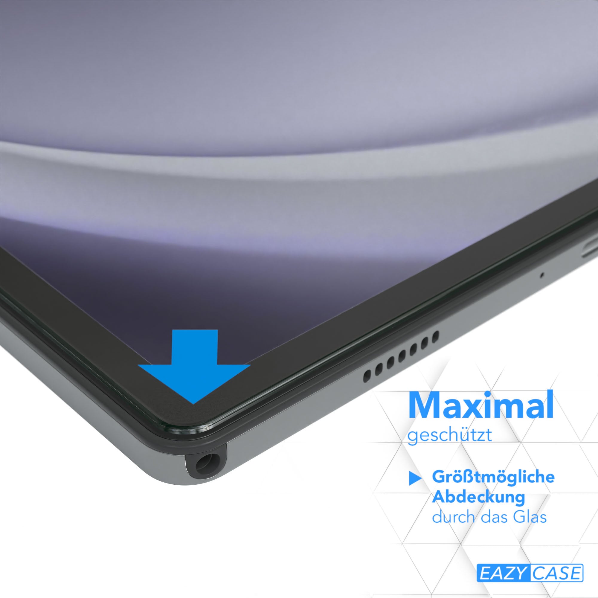 Samsung Galaxy Tab A11 Plus Glasfolie Displayschutz von EAZY CASE