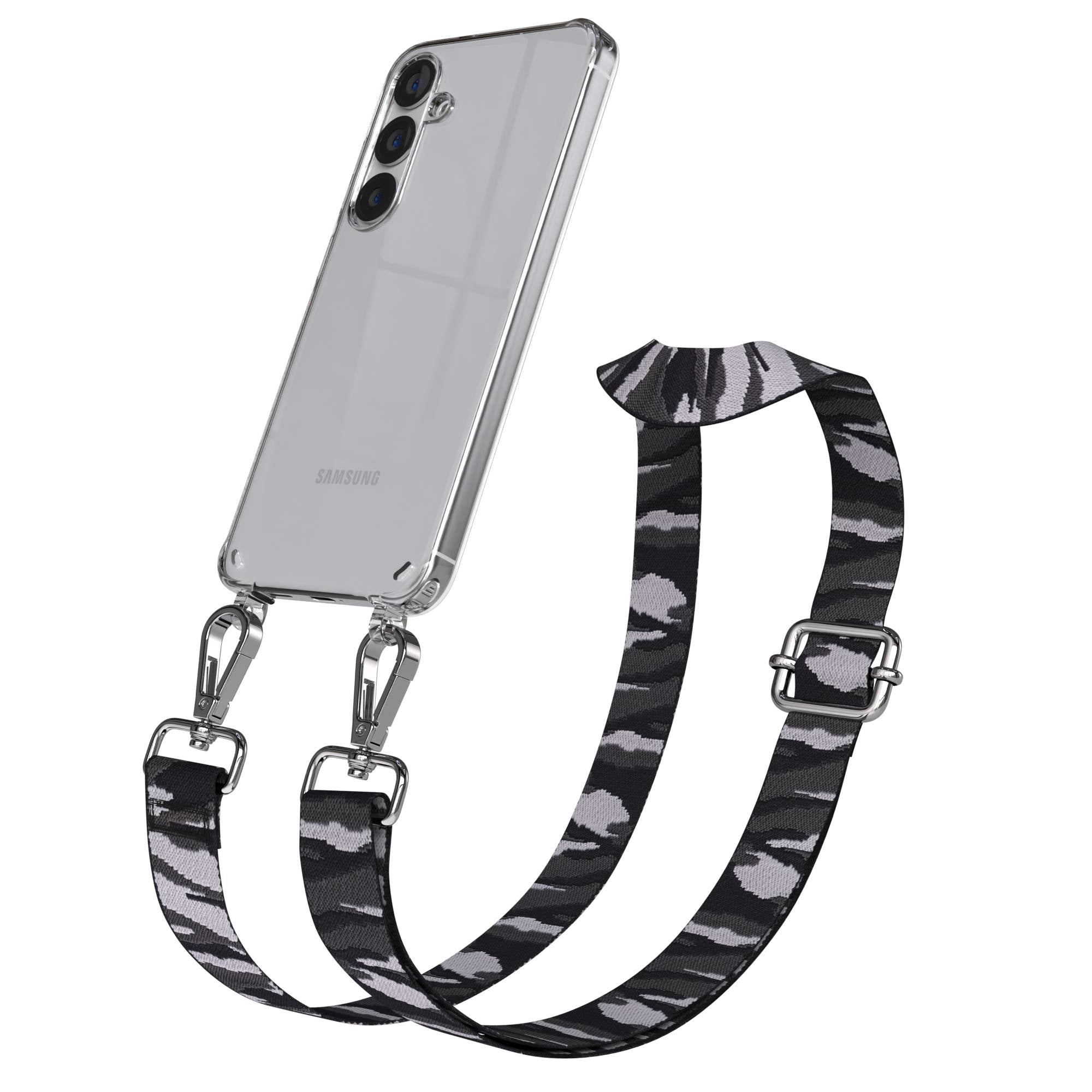 Samsung Galaxy S25 Plus Handykette mit Boho Band verstellbarer Trageriemen 