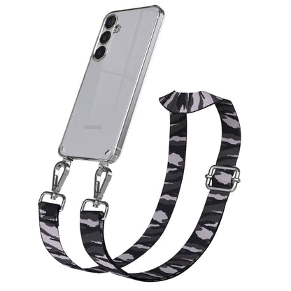 Samsung Galaxy S25 Plus Handykette mit Boho Band verstellbarer Trageriemen 