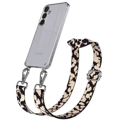 Samsung Galaxy S25 Plus Handykette mit Boho Band verstellbarer Trageriemen 