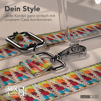 Samsung Galaxy S25 Handykette MagSafe mit verstellbarem Boho Band Set 