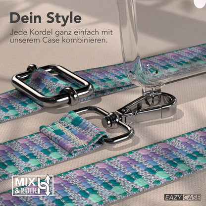 Samsung Galaxy S25 Handykette MagSafe mit verstellbarem Boho Band Set 