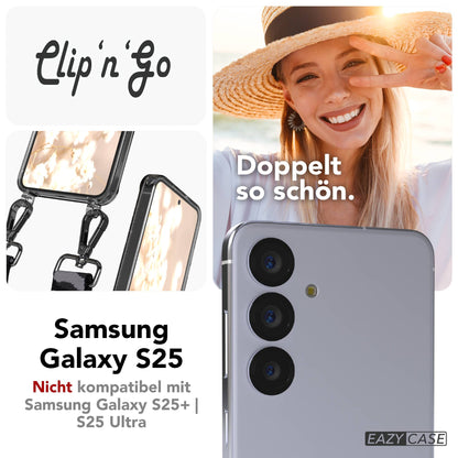 Samsung Galaxy S25 Handykette MagSafe mit verstellbarem Boho Band Set 