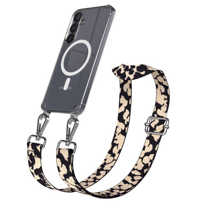 Samsung Galaxy S25 Handykette MagSafe mit verstellbarem Boho Band Set 