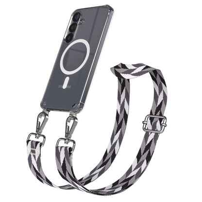 Samsung Galaxy S25 Handykette MagSafe mit verstellbarem Boho Band Set 