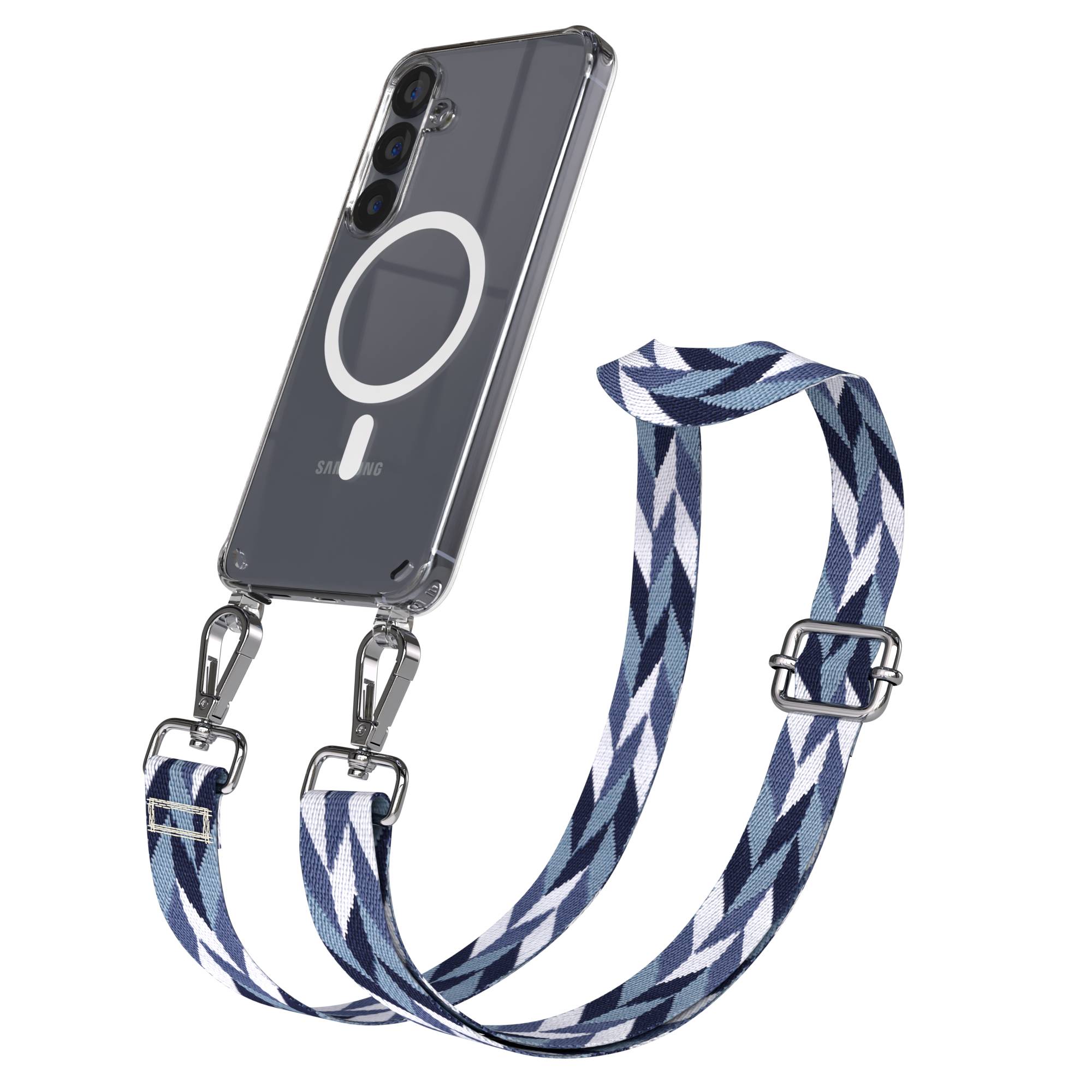 Samsung Galaxy S25 Handykette MagSafe mit verstellbarem Boho Band Set 