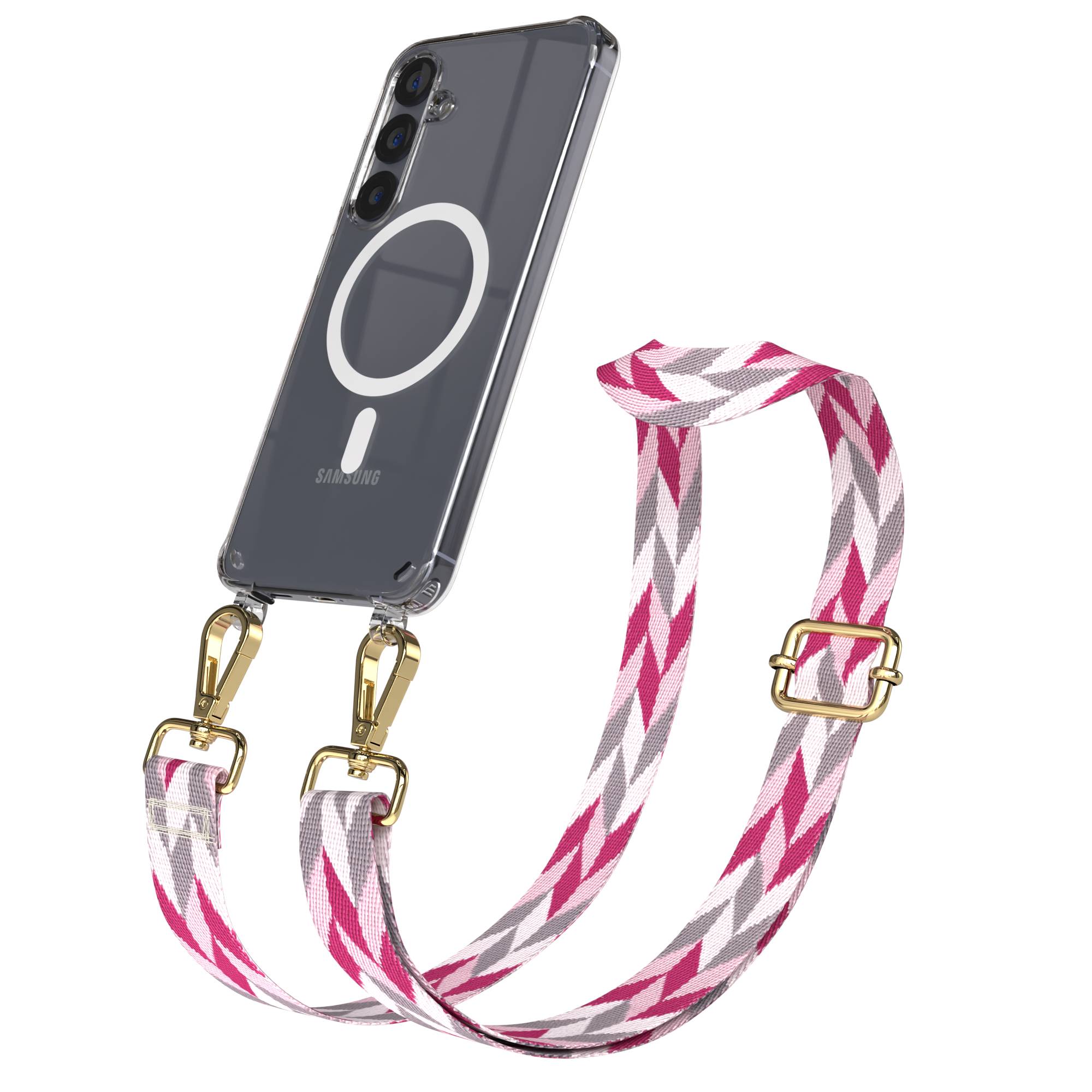 Samsung Galaxy S25 Plus Handykette MagSafe Boho Band verstellbar EAZY CASE 