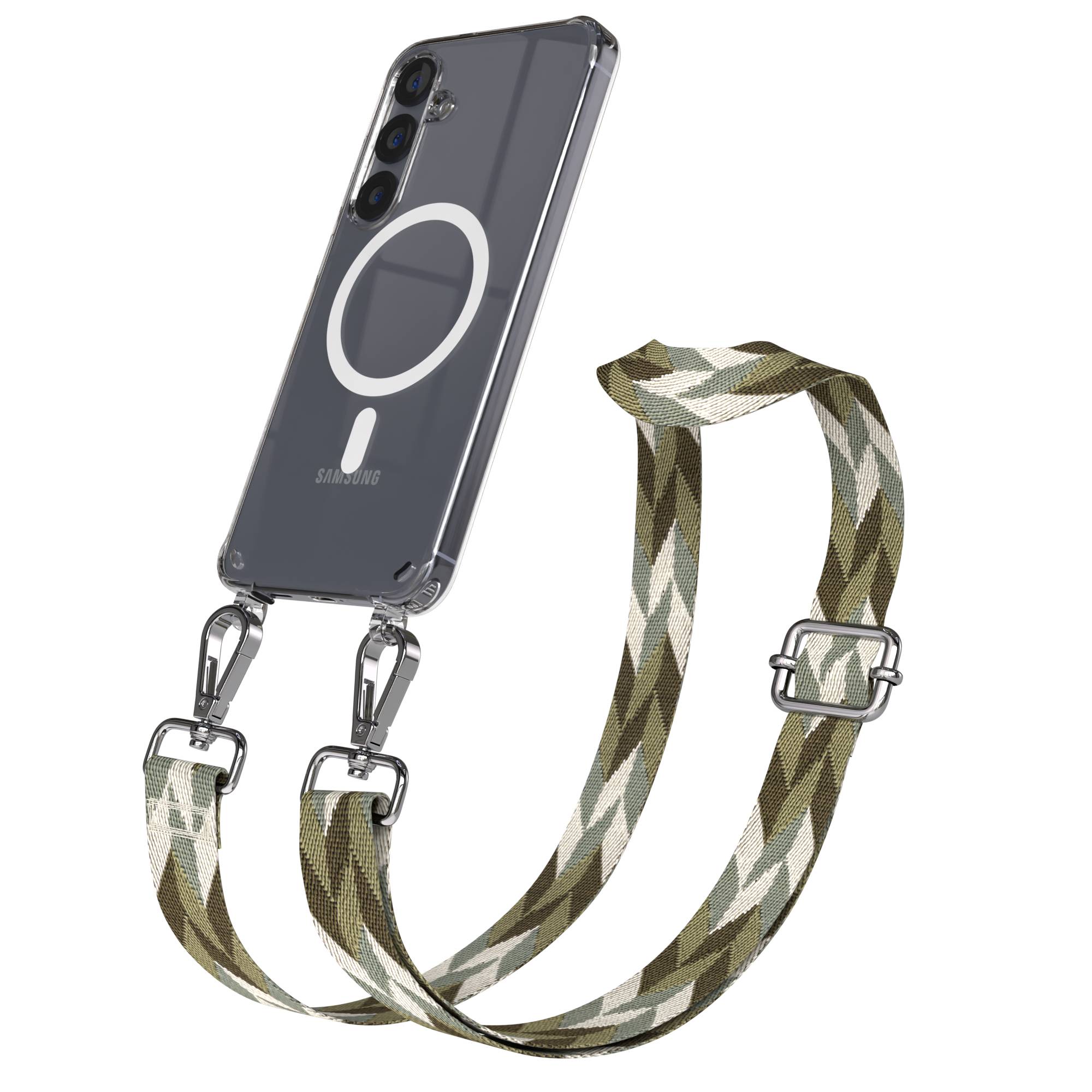 Samsung Galaxy S25 Plus Handykette MagSafe Boho Band verstellbar EAZY CASE 