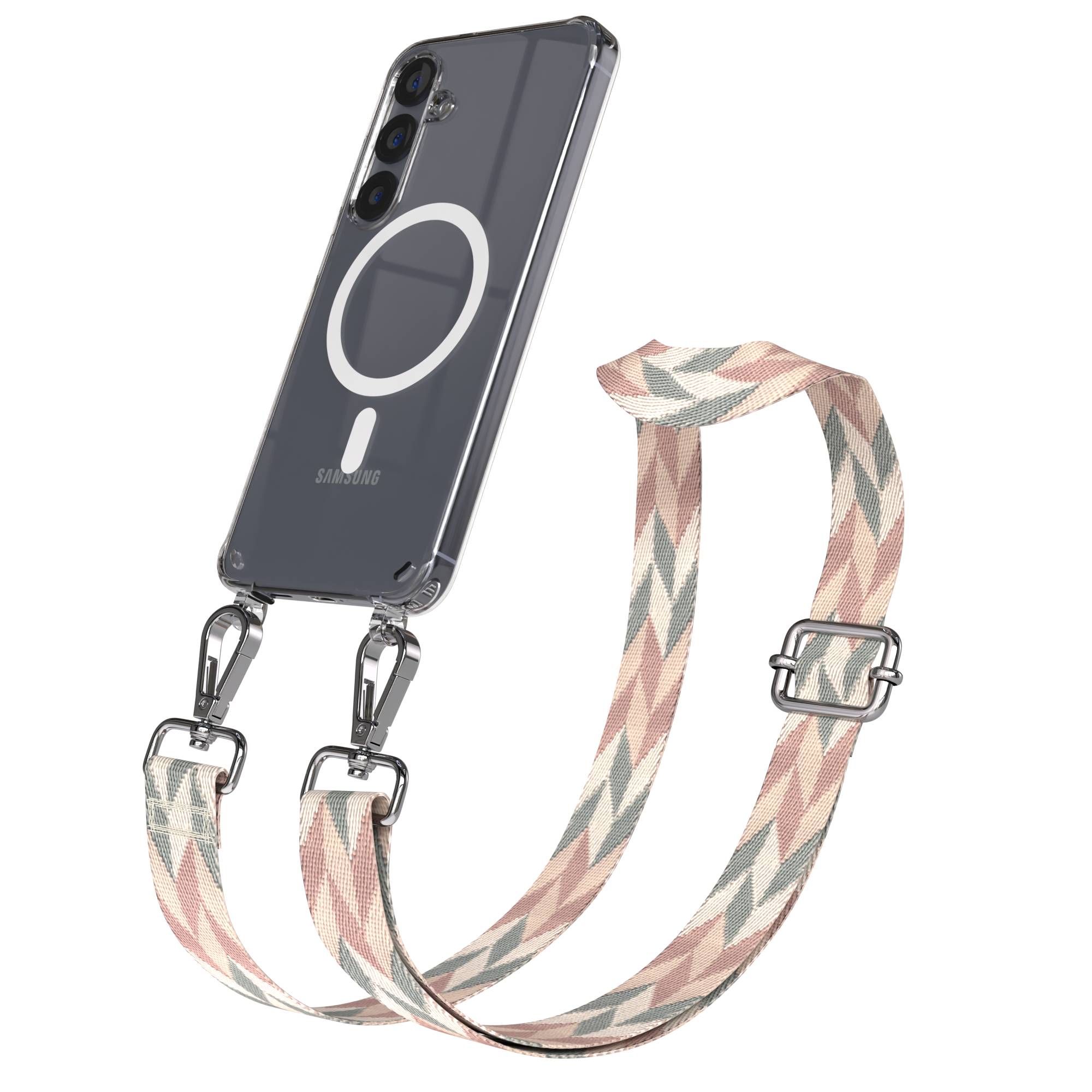 Samsung Galaxy S25 Plus Handykette MagSafe Boho Band verstellbar EAZY CASE 